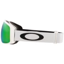 Oakley Flight Tracker M 2022 -Ski Discount Store 0007 888392460066 flight tracker m matte white prizm snow jade iridium main 028 png