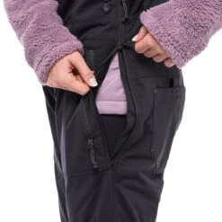 686 Womens Black Magic Bib 2023 -Ski Discount Store 686 black magic bib 6