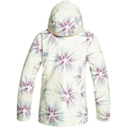 Roxy Jetty Jacket 2022 -Ski Discount Store RoxyJettyJacket2022 ParchmentKalanai Back