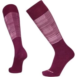 Le Bent Glacier Targeted Cushion Snow Sock -Ski Discount Store glacier targeted mauve