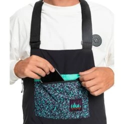 Quiksilver Fly High Bib 2023 -Ski Discount Store quiksilver fly high bib black chest pocket