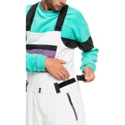 Quiksilver Fly High Bib 2023 -Ski Discount Store quiksilver fly high bib white waist