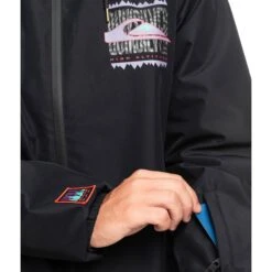 Quiksilver High In The Hood Jacket 2023 -Ski Discount Store quiksilver high hood black pass pocket