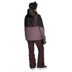 Volcom Aris Insulated Jacket 2023 -Ski Discount Store volcom aris ins model plum back