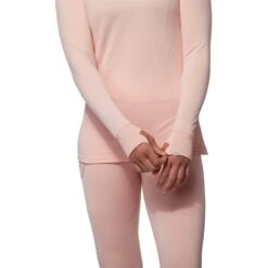 Rojo Womens Living Best Life Crew Neck Top -Ski Discount Store womens living best life crew neck top english rose W22RWBL0904ERO 3