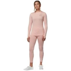 Rojo Womens Living Best Life Crew Neck Top -Ski Discount Store womens living best life crew neck top english rose W22RWBL0904ERO 7